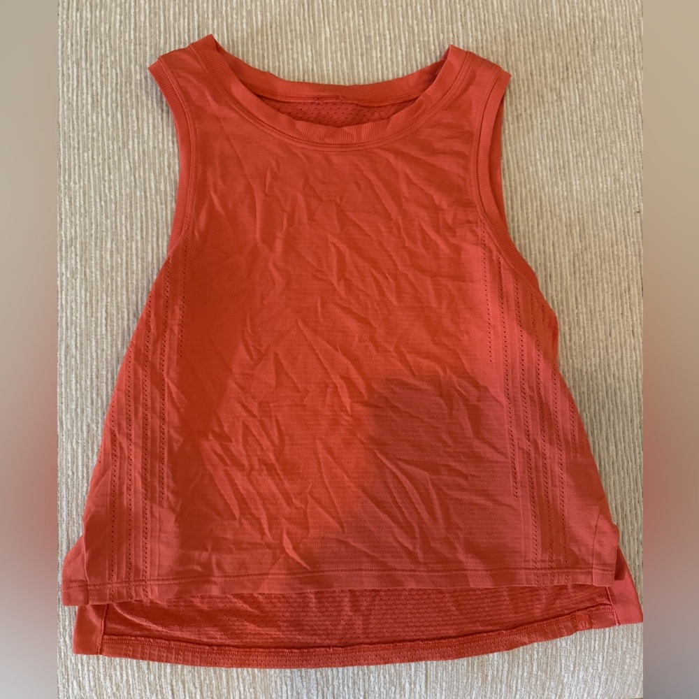 Lululemon Swiftly High-Low Cropped Tank Top